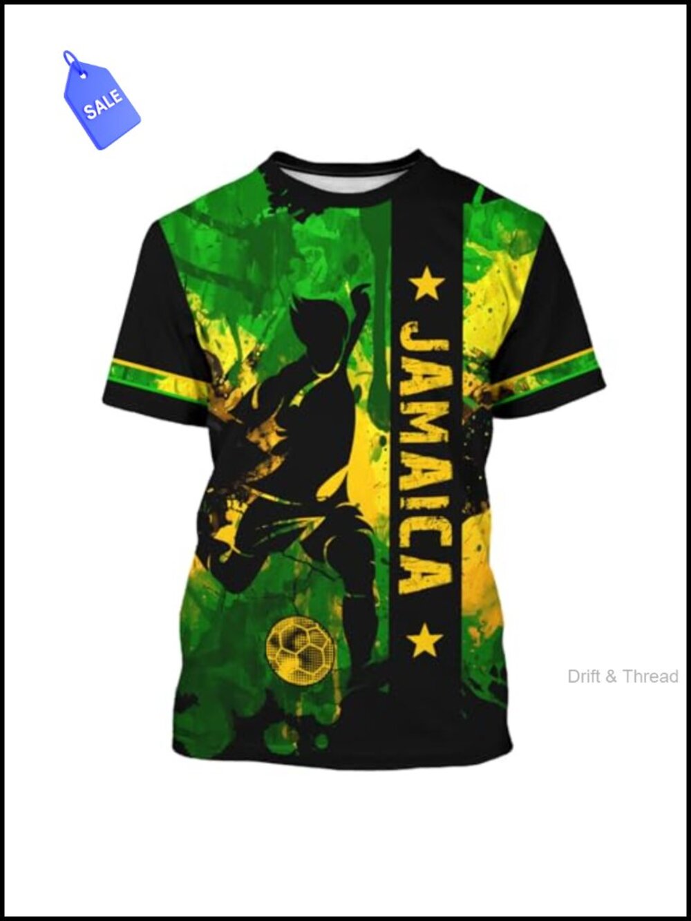 Mens 3D Jersey Short Sleeve T-Shirt Polyester Spandex Casual Tee